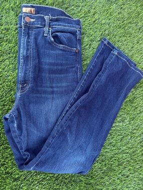 MOTHER Dark Blue Women's Jeans